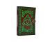 New Tool Cut Work Antique Triangle Shape Leather Journal Notebook 120 Pages Blank Unlined Paper